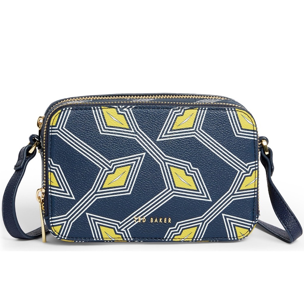 Ted Baker London Lexxii Lip Faux Leather Camera Bag